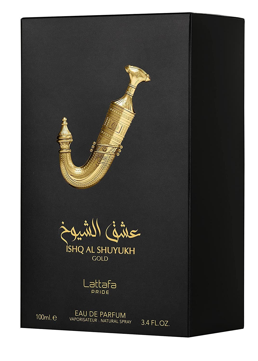 Ishq Al Shuyukh Gold EDP - 100mL (3.4 oz) by Lattafa Pride