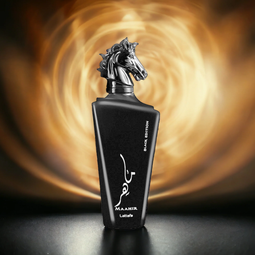 Lattafa Maahir Black Edition Eau de Parfum – 100ml (3.4 fl oz) | Unisex