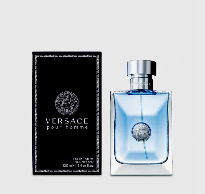 Versace Pour Homme Eau de Toilette – 3.4 oz (100ml) | For Men