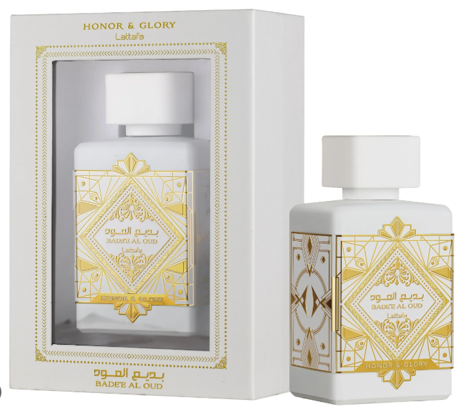 Lattafa Bade'e Al Oud Honor & Glory Eau de Parfum – 100ml (3.4 fl oz) | Unisex