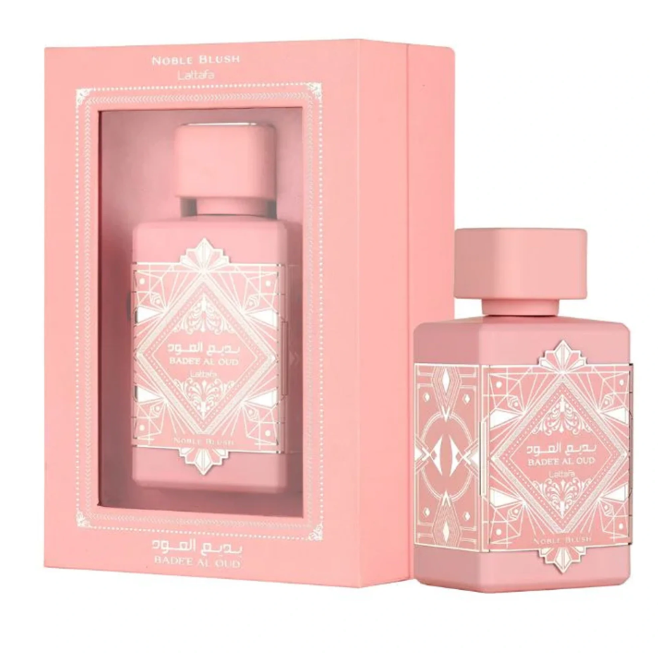Lattafa Bade'e Al Oud Noble Blush Eau de Parfum – 100ml (3.4 fl oz) | For Women