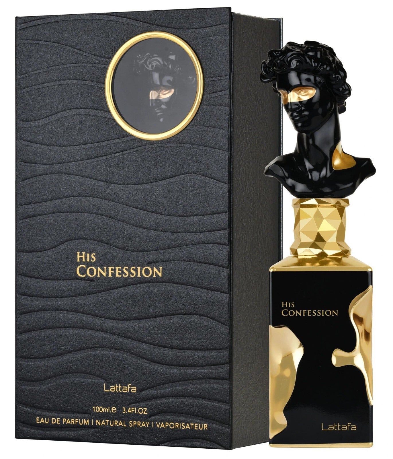 Lattafa His Confession Cologne – 100ml (3.4 fl oz) | For Men