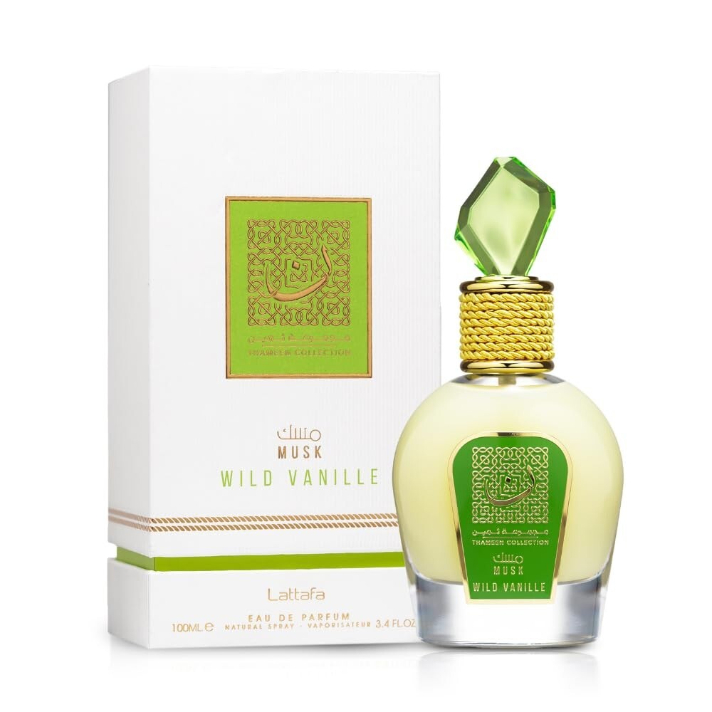 Lattafa Thameen Musk Wild Vanille Eau de Parfum – 100ml (3.4 fl oz) | Unisex