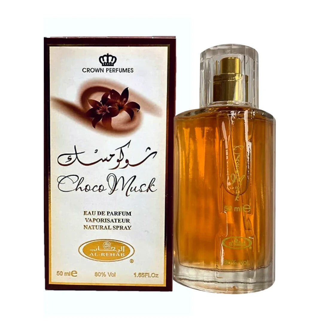 Al Rehab Choco Musk Eau de Parfum Spray – 50ml (1.65 fl oz)