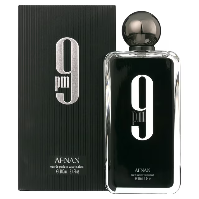Afnan 9PM Eau de Parfum 3.4 oz (100ml) | Pour Femme • Original • Rebel | Unisex