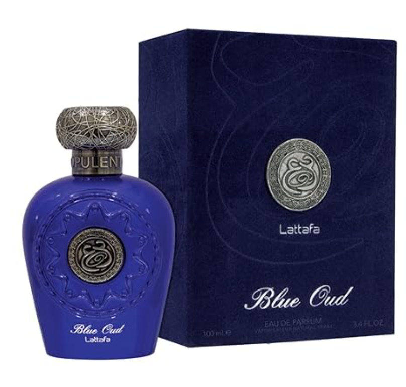 Lattafa Blue Oud Eau de Parfum 3.4 oz (100 ml) | Unisex