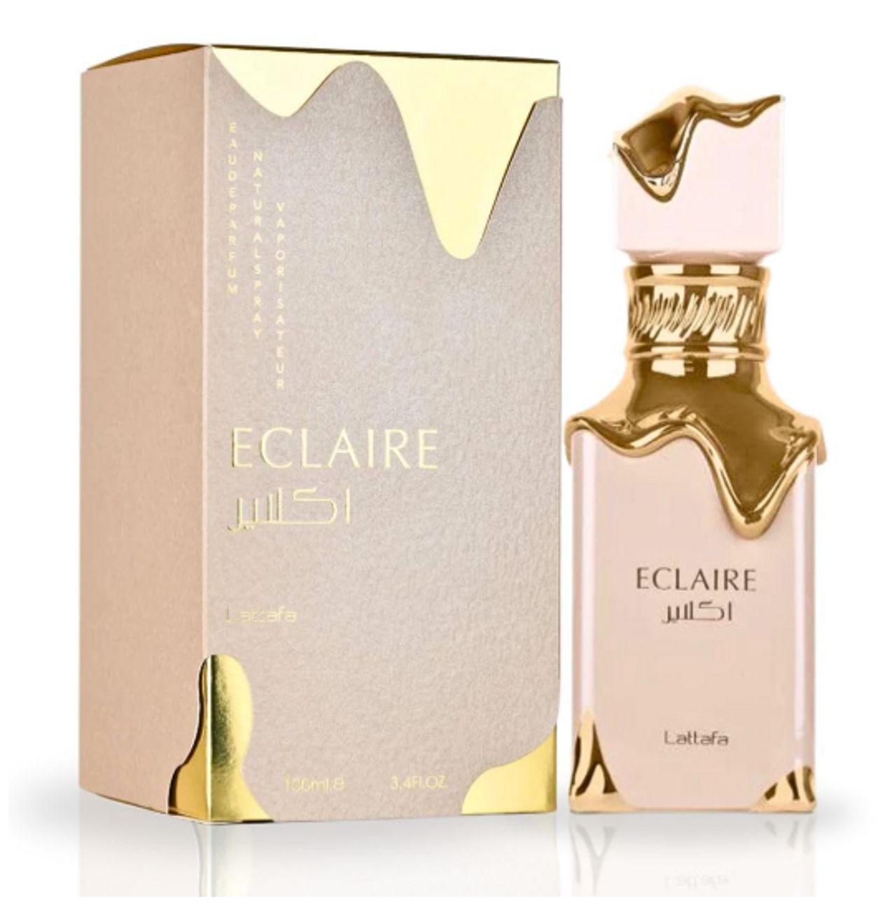 Lattafa Eclaire EDP Spray 3.4 OZ Long Lasting & Enchanting Fragrance for Women.