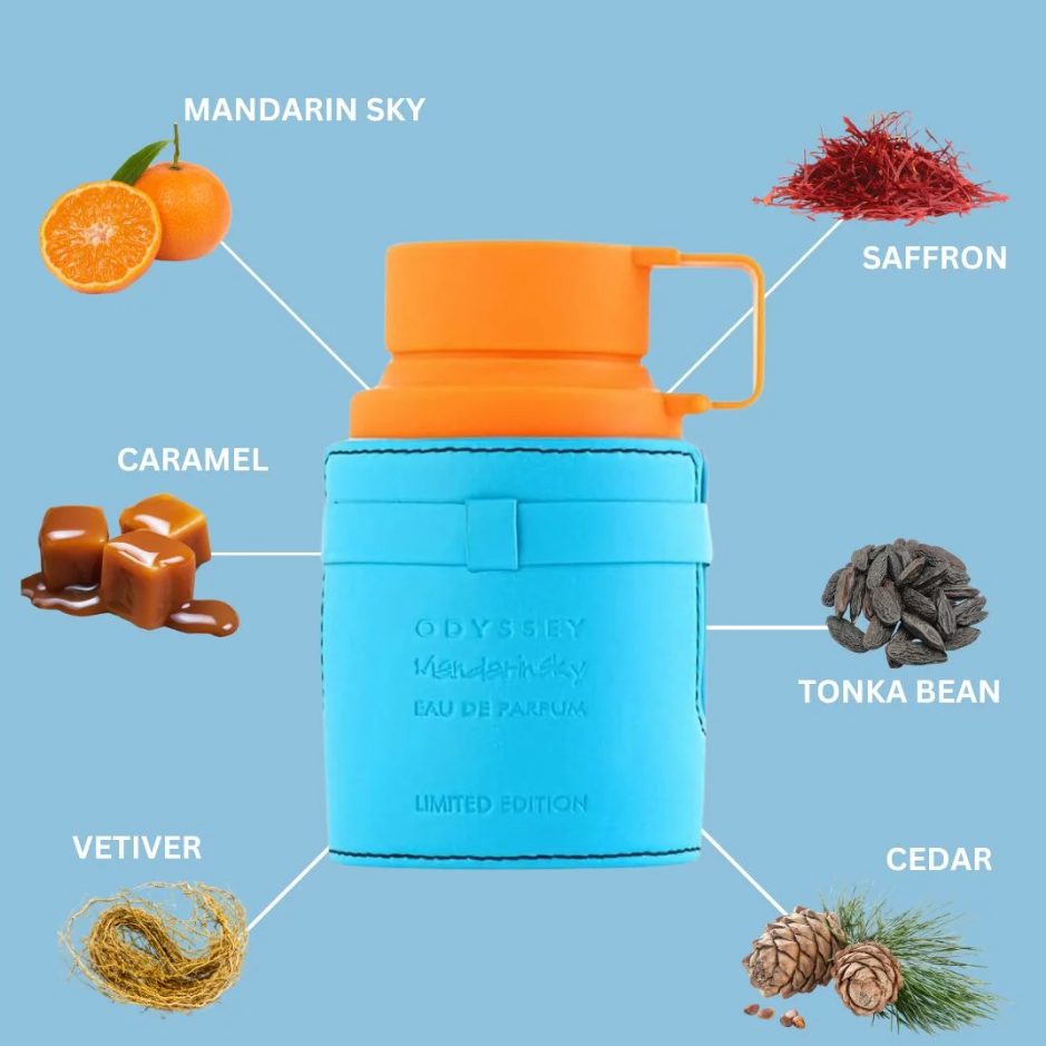 Armaf Odyssey Mandarin Sky Eau de Parfum 3.4 oz | Limited Edition for Men