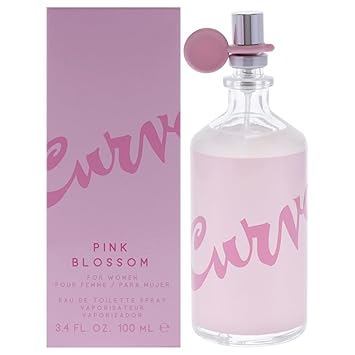 Liz Claiborne Curve Pink Blossom Eau de Toilette 3.4 oz (100ml) | Fruity & Floral Perfume for Women