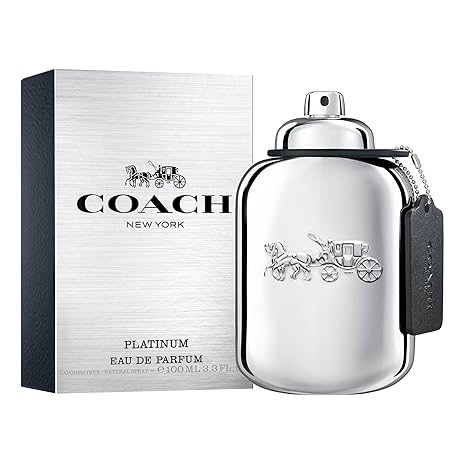 Coach Platinum EDP – 3.3 oz (100ml) | Bold & Spicy Men's Cologne