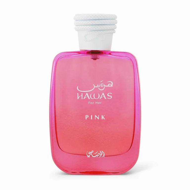 Rasasi Hawas Pink Eau de Parfum 3.4 oz (100ml) | for Women