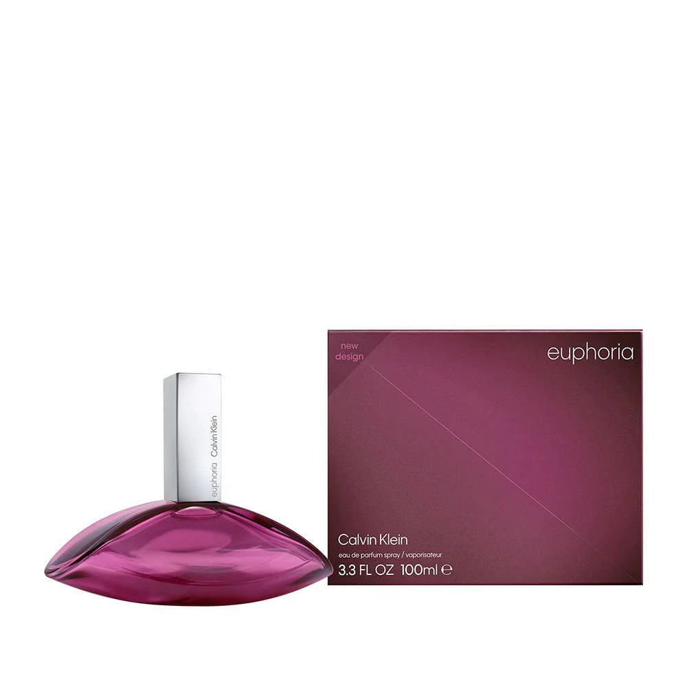 Calvin Klein Euphoria Eau de Parfum – 3.3 oz (100ml) | Bold & Sensual Scent for Women
