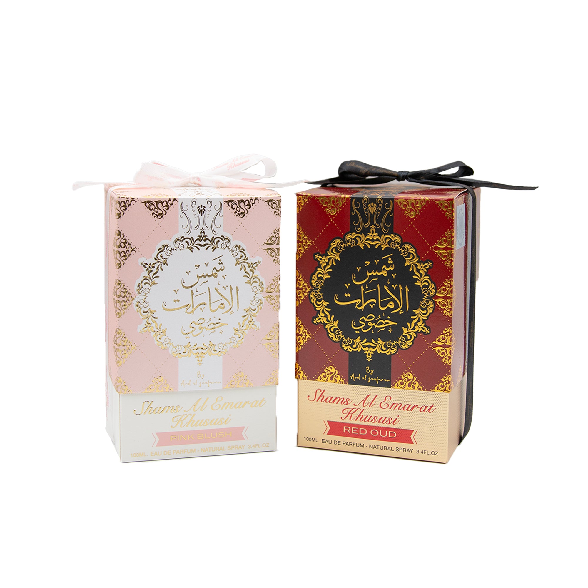Ard Al Zaafaran Shams Al Emarat Khususi Eau de Parfum 3.4 oz (100ml) | Red Oud • Pink Blush
