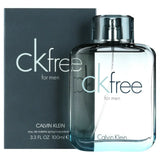 Calvin Klein CK Free EDT – 3.3 oz (100ml) | Fresh Woody Cologne for Men