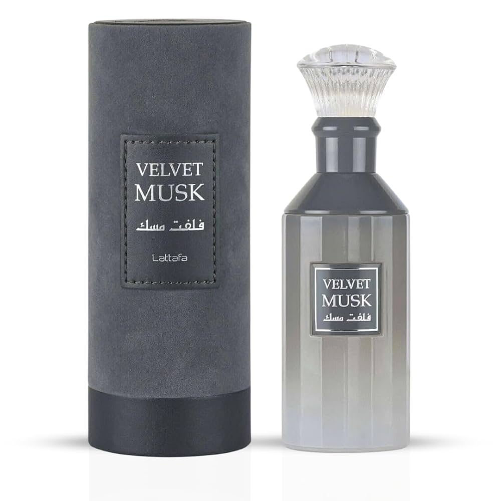 Lattafa Velvet Musk Eau de Parfum 100ml | Powdery Musky & Clean Unisex Fragrance
