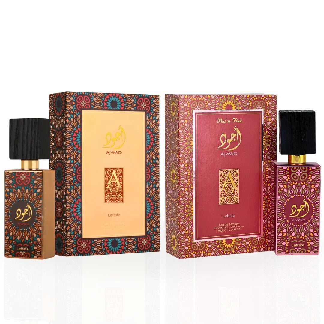 Lattafa Ajwad Eau de Parfum | 2.04 oz | Original & Pink to Pink | Unisex