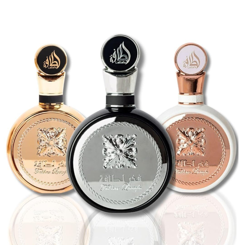 Lattafa Fakhar Eau de Parfum 3.4 oz (100ml) | for Men or Women | White • Silver