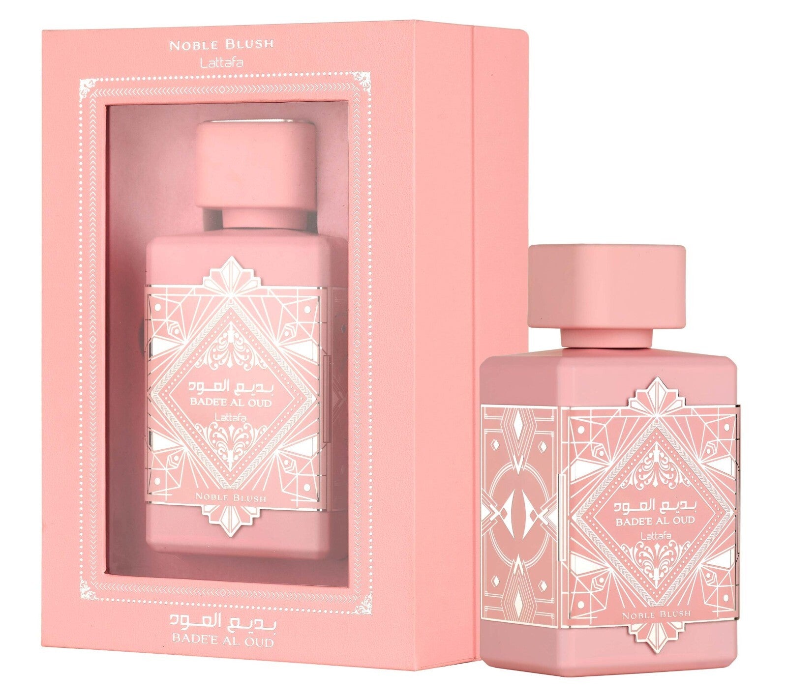 Lattafa Bade'e Al Oud Noble Blush Eau de Parfum – 100ml (3.4 fl oz) | For Women