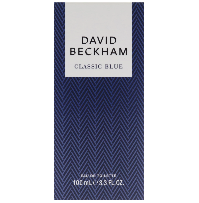 David Beckham Classic Blue Eau de Toilette 3.3 oz (100 ml) | for Men
