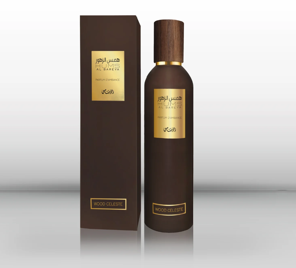 Rasasi Hums Air Freshener 8.4 oz (250 ml) | Long-Lasting Room & Fabric Spray