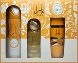 Lattafa Yara Tous 3-Piece Gift Set – Eau de Parfum, Hair Mist & Body Spray