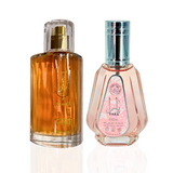 Lattafa Yara EDP 1.7oz , Al Rehab Choco Musk EDP 1.7oz| 2-Piece Bundle