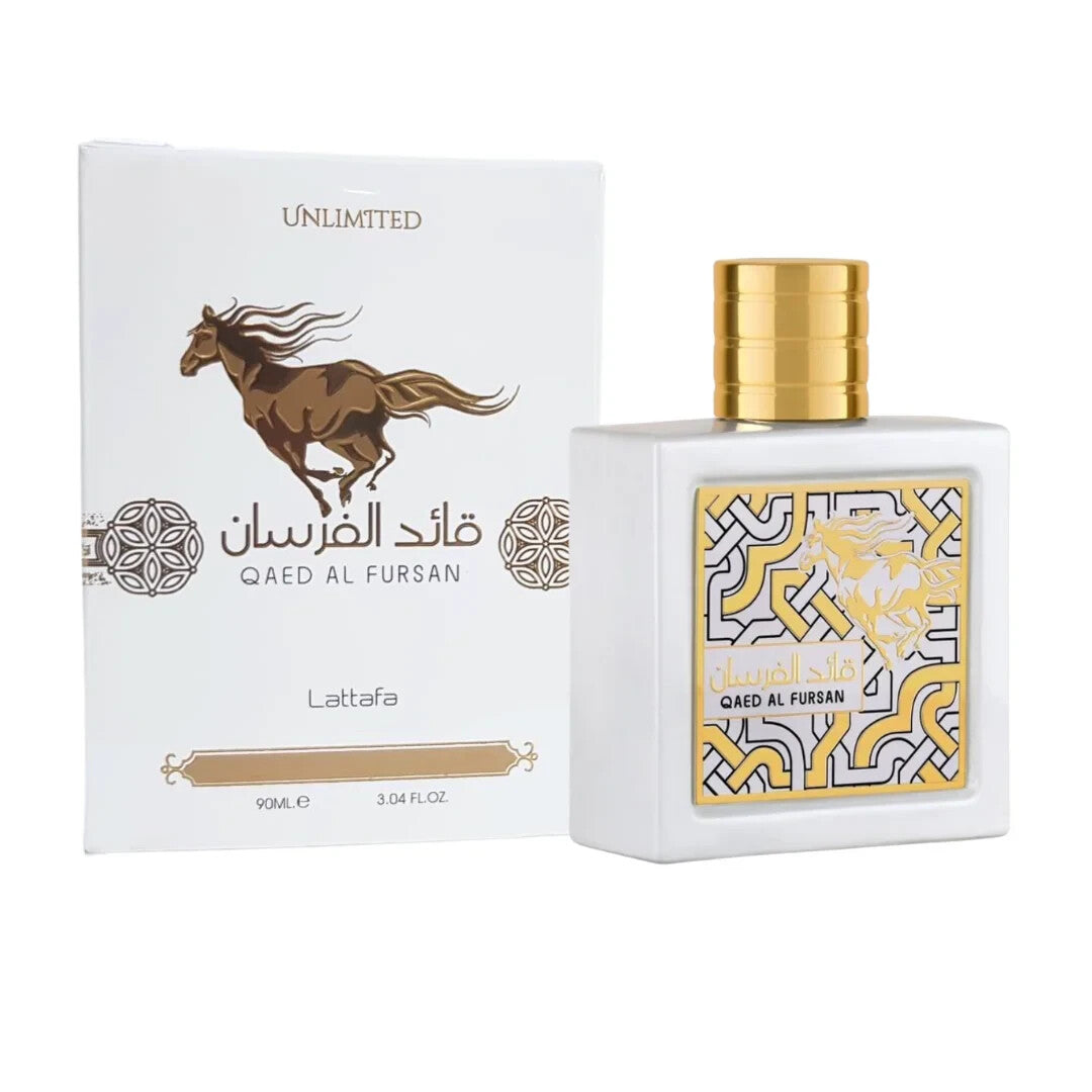 Lattafa Qaed Al Fursan Eau de Parfum 3.0oz (90ml) | Original, Unlimited | Unisex
