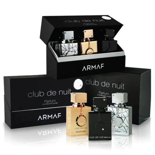 Armaf Club De Nuit 3-Piece Variety Set 1.0 oz Each | For Men Gift