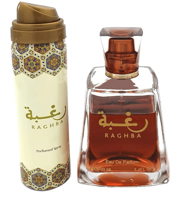 Lattafa Raghba Eau de Parfum – 100ml (3.4 fl oz) + 50ml (1.7 fl oz) | Unisex