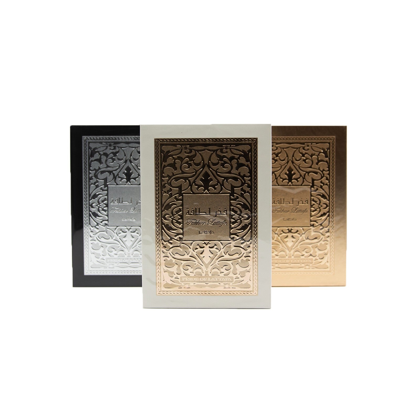 Lattafa Fakhar Eau de Parfum 3.4 oz (100ml) | for Men or Women | White • Silver