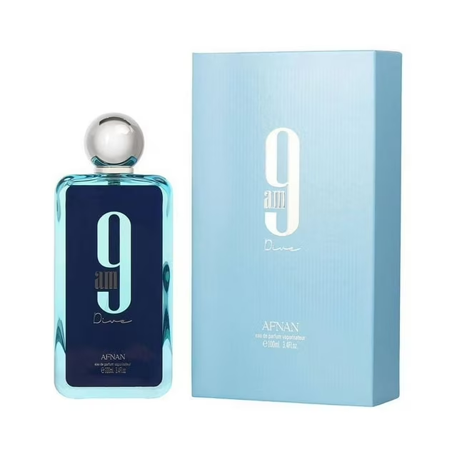 Afnan 9AM Eau de Parfum 3.4 oz (100ml) | Pour Femme • Pour Homme