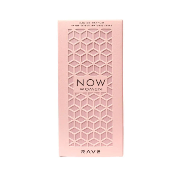 NOW WOMEN Pink Lattafa Rave EDP  3.4 oz / 100 ml For Women