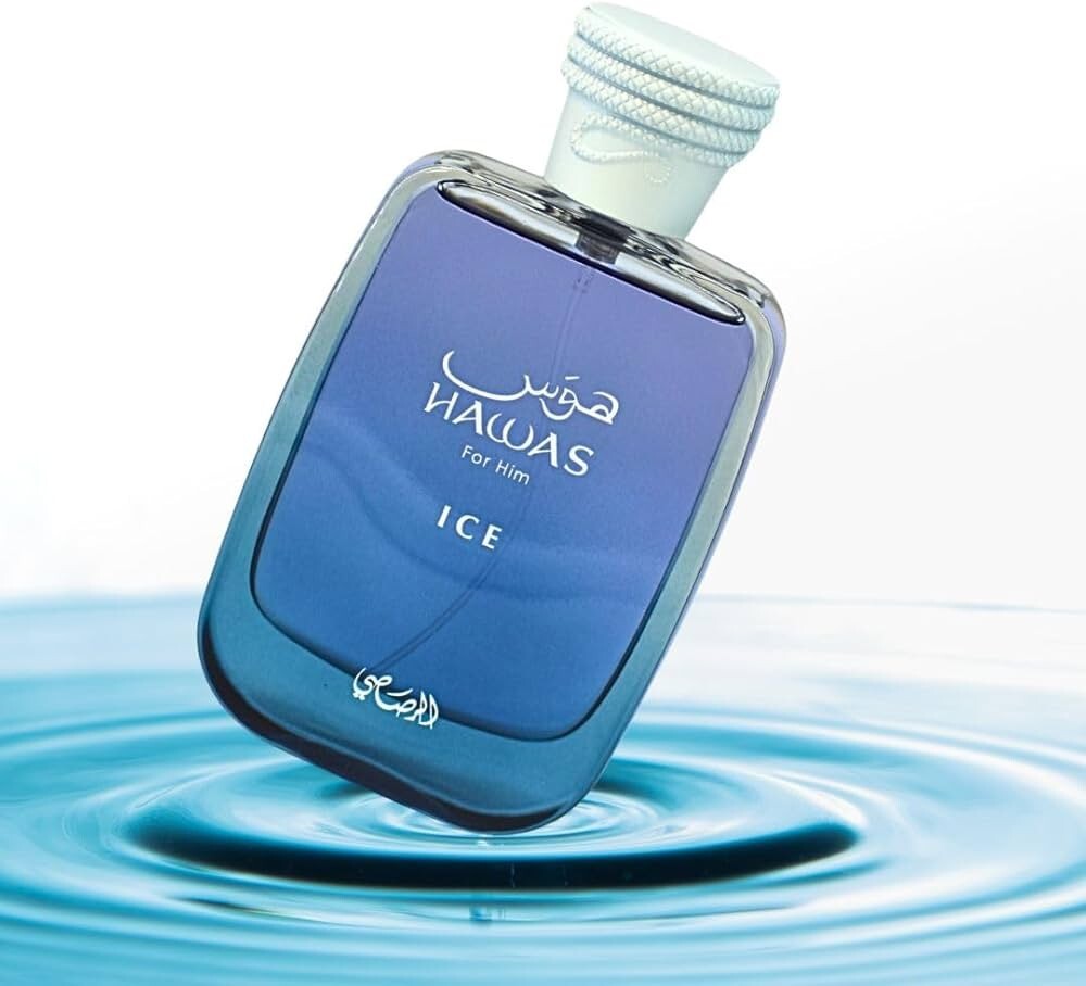 Rasasi Hawas Ice Eau de Parfum – 100ml (3.4 fl oz) | For Men