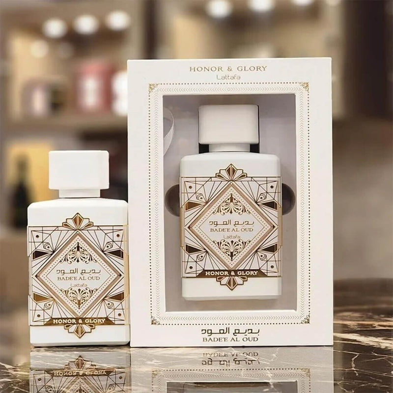 Lattafa Bade'e Al Oud Honor & Glory Eau de Parfum – 100ml (3.4 fl oz) | Unisex