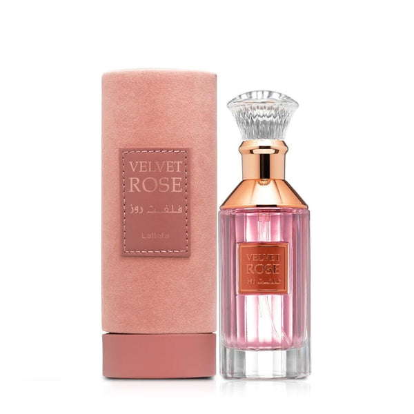 Lattafa Velvet Rose Eau de Parfum – 100ml (3.4 fl oz) | Unisex