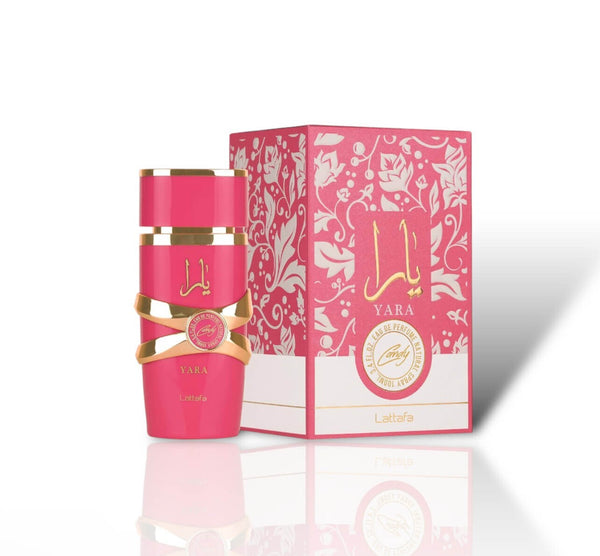 Lattafa Yara Candy Eau de Parfum Spray – 100ml / 3.4 oz