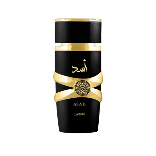 Lattafa Asad Eau de Parfum Spray for Men – 100ml (3.4 fl oz)