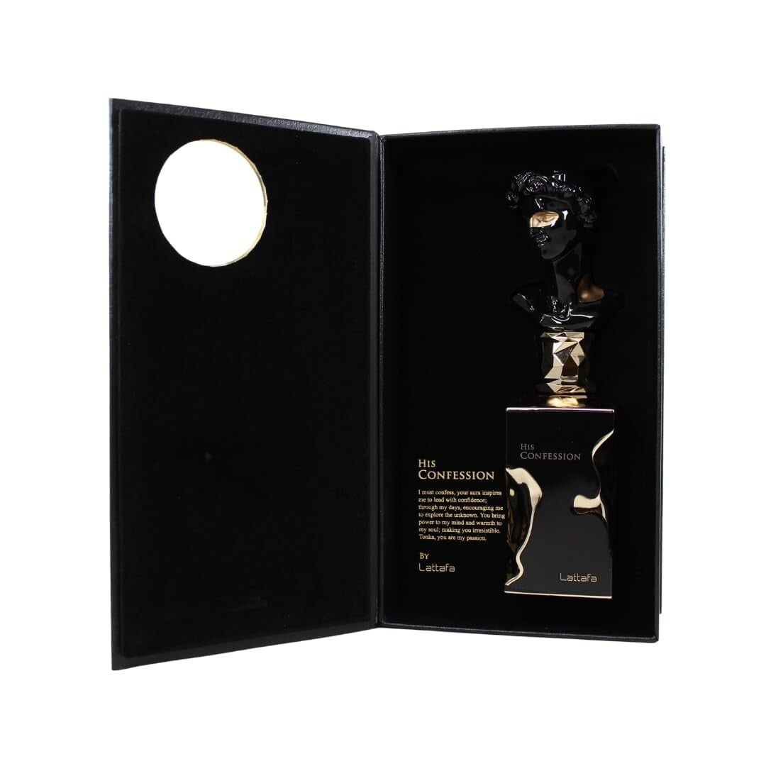 Lattafa His Confession Cologne – 100ml (3.4 fl oz) | For Men