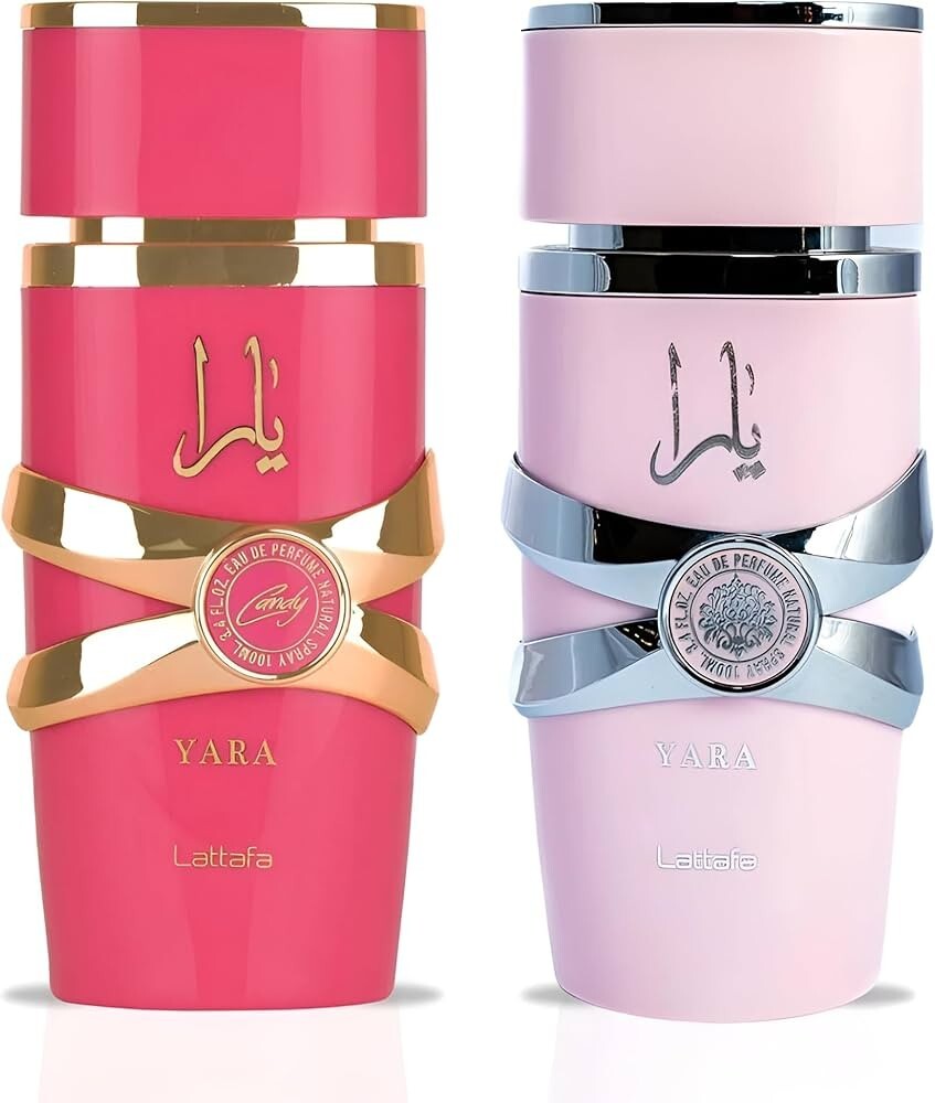 Lattafa Yara + Yara Candy 5th Anniversary Edition Gift Set – 2x100ml (3.4fl.oz)
