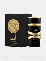 Lattafa Asad Eau de Parfum Spray for Men – 100ml (3.4 fl oz)