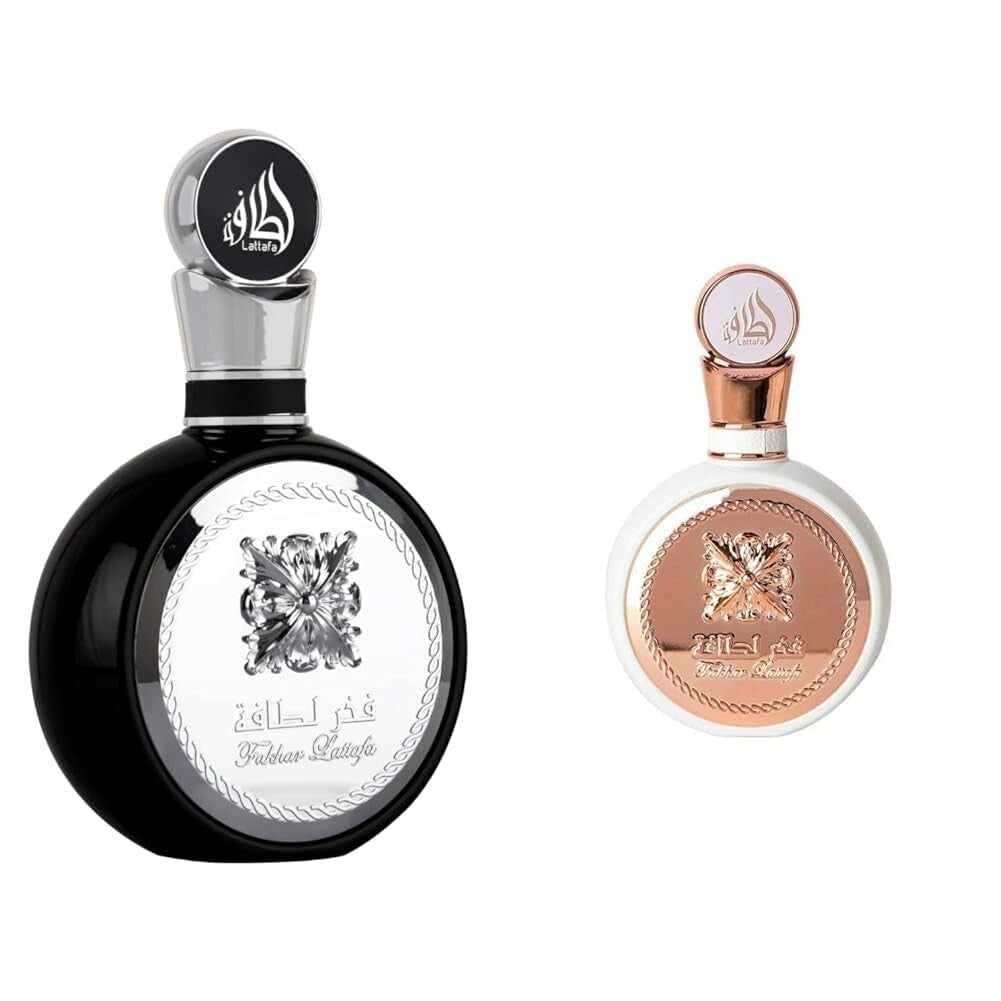 Lattafa Fakhar Eau de Parfum 3.4 oz (100ml) | for Men or Women | White • Silver
