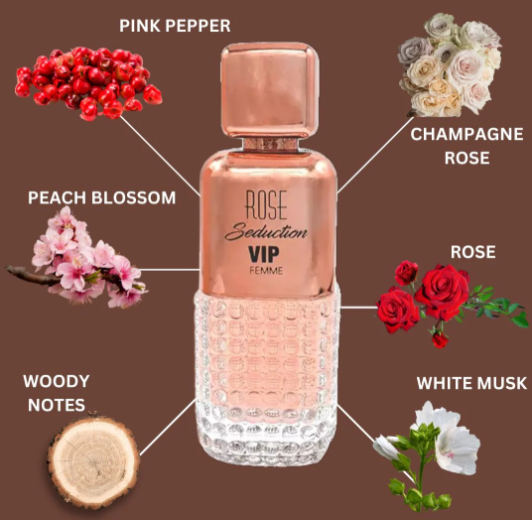 Maison Alhambra Rose Seduction VIP Pour Femme EDP – 100ml 3.4 fl oz | for women