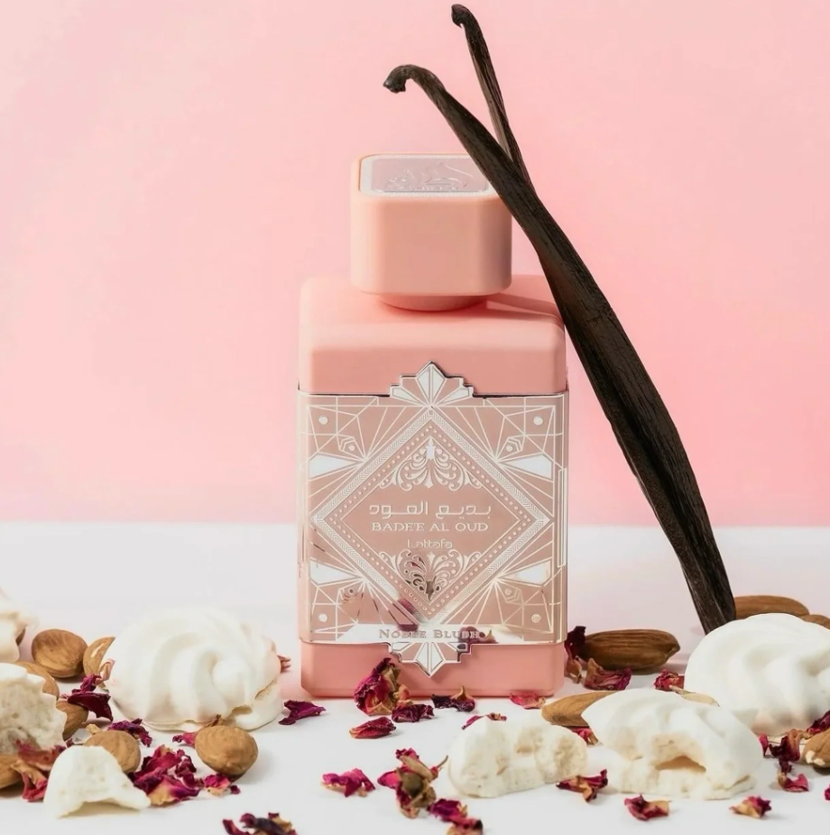 Lattafa Bade'e Al Oud Noble Blush Eau de Parfum – 100ml (3.4 fl oz) | For Women