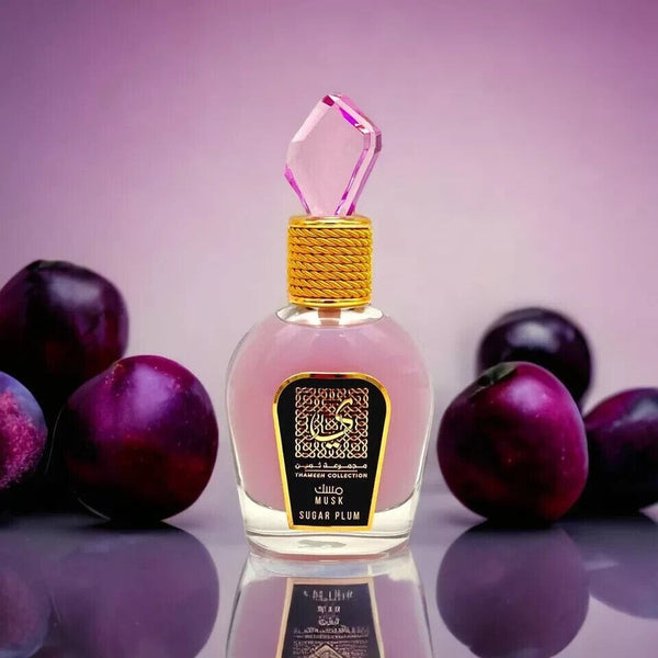 Lattafa Thameen Musk Sugar Plum Eau de Parfum – 100ml (3.4 fl oz) | Unisex