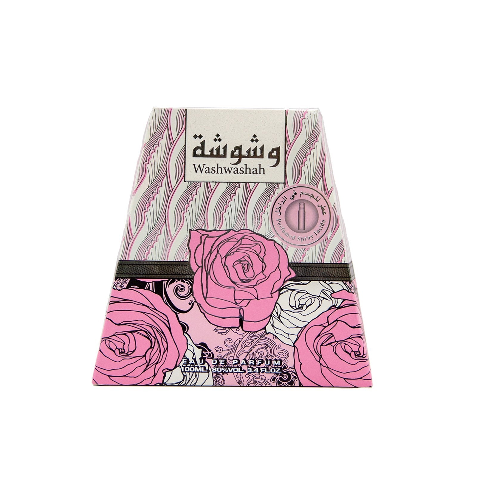 Lattafa Washwashah Gift Set | EDP 3.4 oz + Perfumed Spray 1.7 oz | for Women