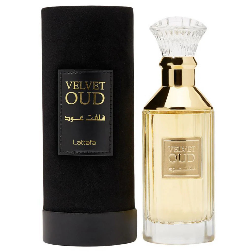 Lattafa Velvet Oud Eau de Parfum 100ml | Leather, Oud & Amber Men’s Fragrance