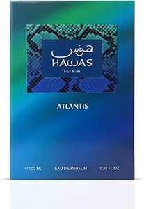 Rasasi Hawas Atlantis Eau de Parfum 3.4 oz (100ml) | for Men