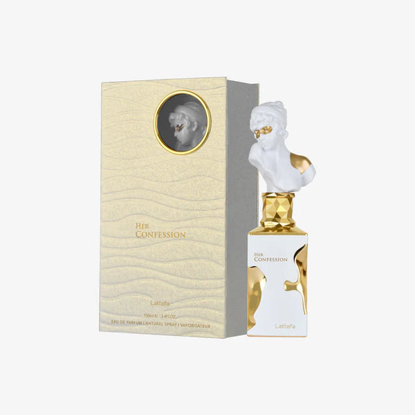 Lattafa Her Confession Eau de Parfum 3.4 oz (100ml) Spray | Sweet & Floral Women’s Fragrance