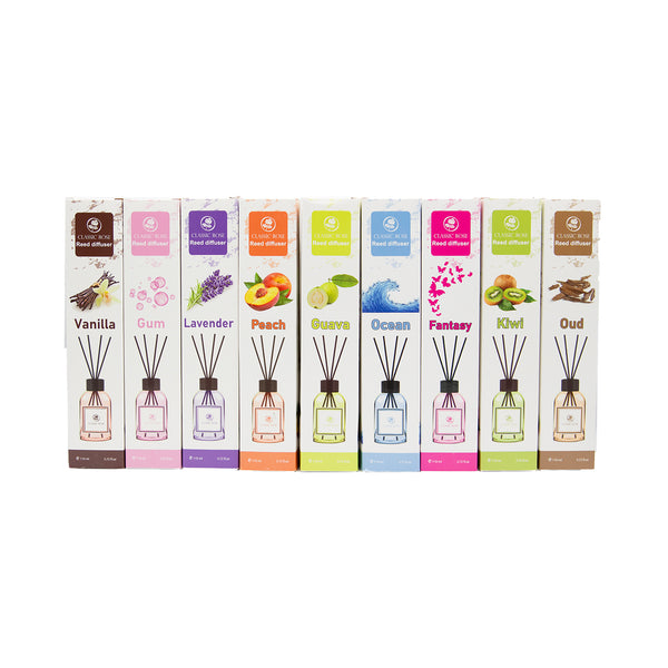 Classic Rose Reed Diffuser 3.72 oz (110ml) | Long-Lasting Home Fragrance with Sticks