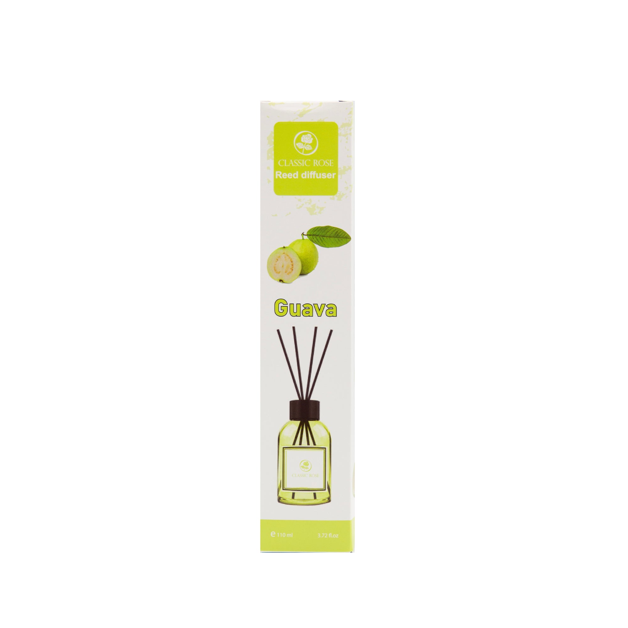 Classic Rose Reed Diffuser 3.72 oz (110ml) | Long-Lasting Home Fragrance with Sticks